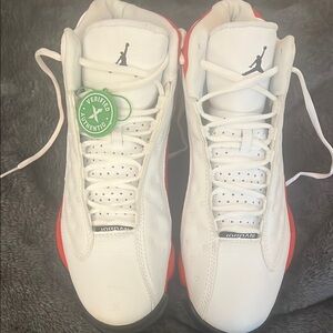 Nike Jordan 13 Retro OG Chicago (2017) Athletic Shoes - White and Red